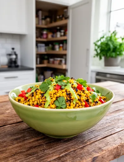 Grilled Corn Salad – Fresh & Flavorful