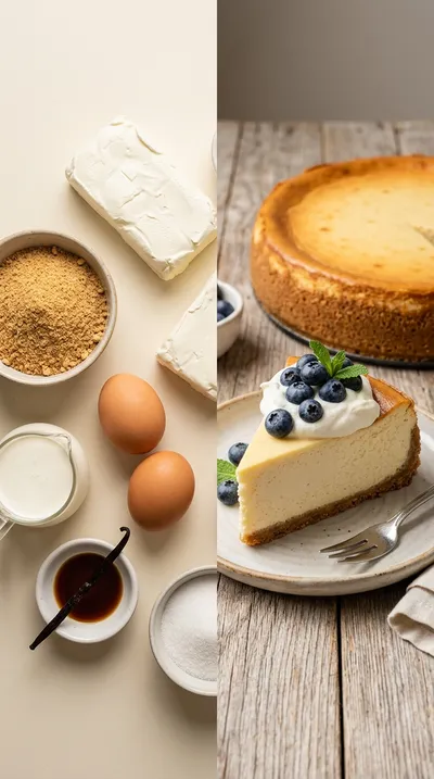 New York Cheesecake – Ultra Creamy, Rich & Perfectly Smooth - ready to serve