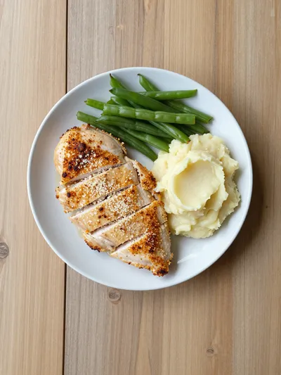 Baked Crack Chicken Breasts - cooking process