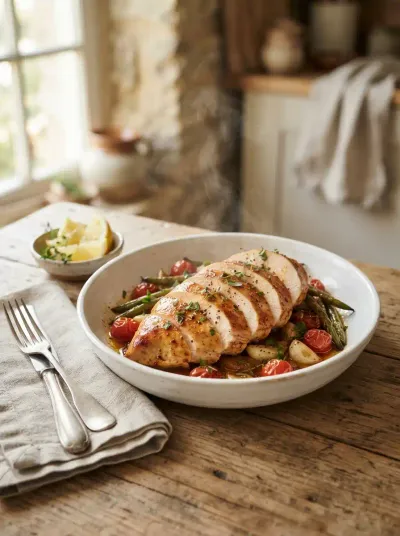 Oven Baked Chicken Breast – Easy Healthy Meal