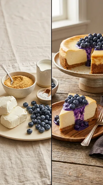 Extra Rich and Creamy New York Cheesecake - ready to serve