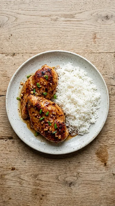 Brown Sugar Garlic Chicken Breasts - ingredients preparation