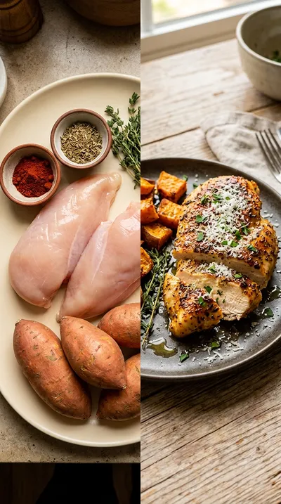 Air Fryer Chicken Breast – Juicy Quick Dinner - ready to serve
