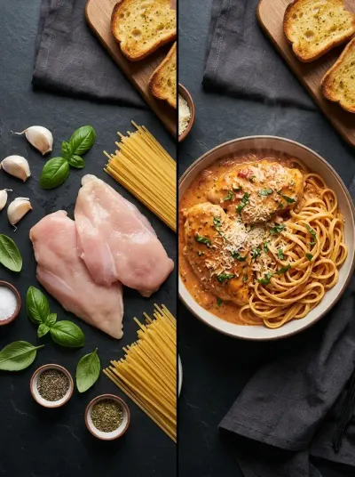 Slow Cooker Chicken Breasts Recipe - ready to serve