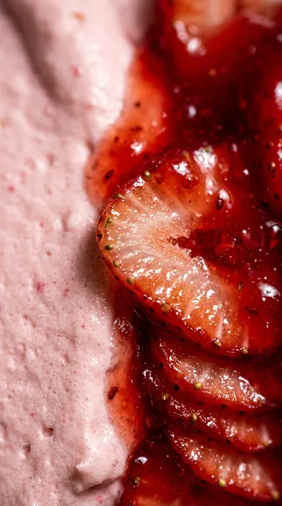 Strawberry Cheesecake – Bursting With Fresh Flavor - ingredients preparation