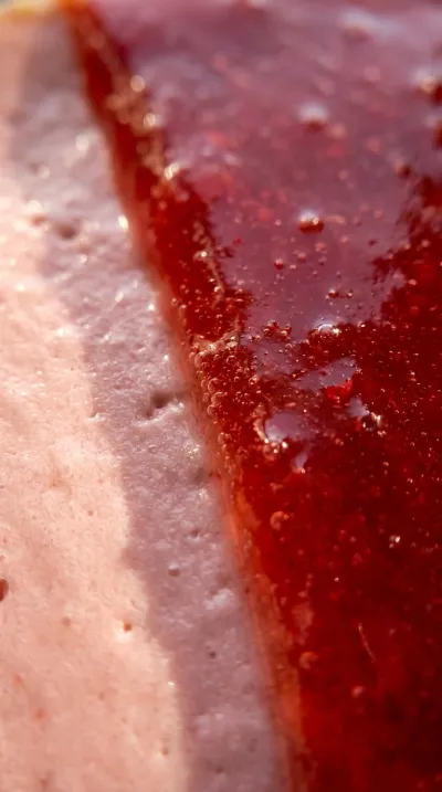 Easy Homemade Strawberry Cheesecake – Creamy And Sweet - ingredients preparation