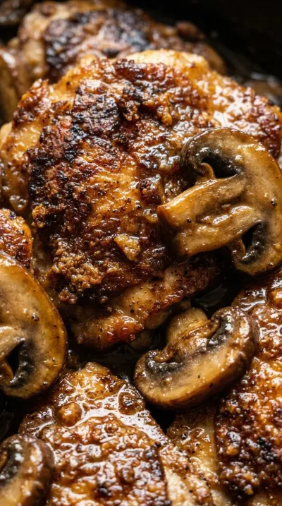 Chicken Marsala with Mushrooms – Classic Recipe - ingredients preparation