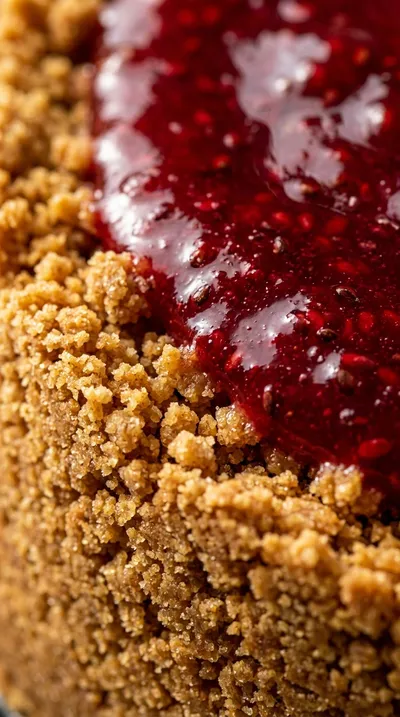 Glazed Raspberry Cheesecake – Creamy Dessert - ingredients preparation