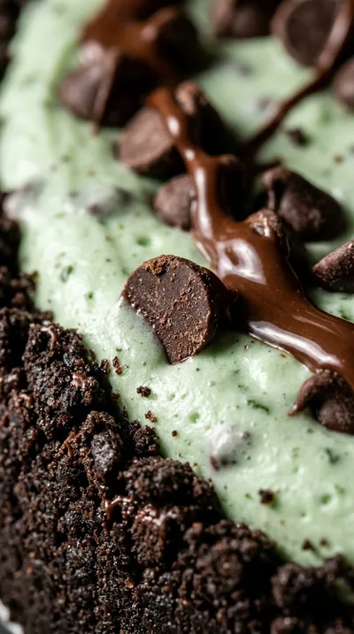 Mint Chocolate Cheesecake - ingredients preparation