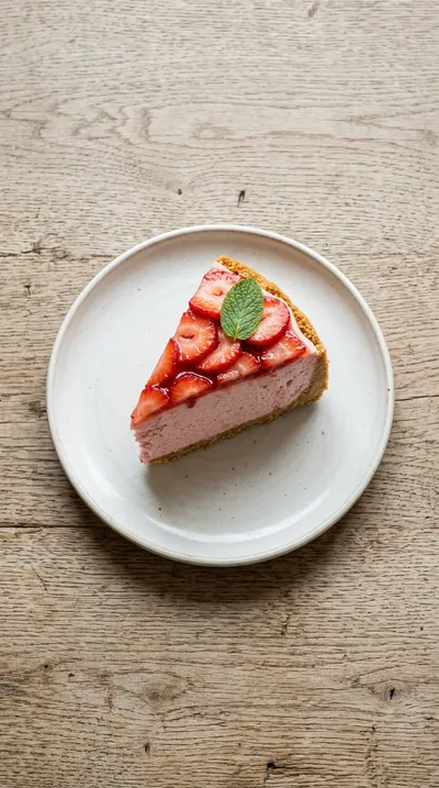 Strawberry Cheesecake – Bursting With Fresh Flavor - cooking process