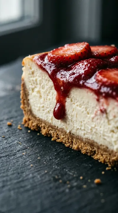 Strawberry Cheesecake – Creamy Dessert with Fresh Berries - ingredients preparation