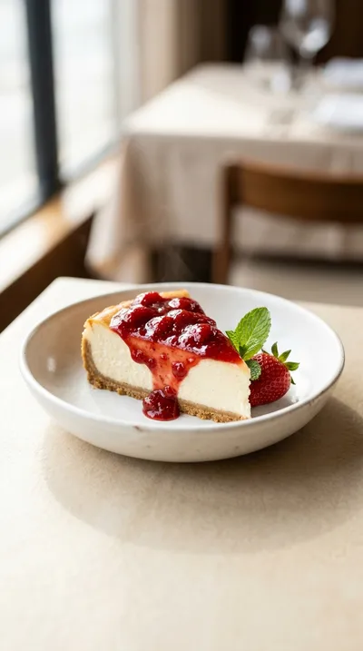 Classic Strawberry Cheesecake Recipe
