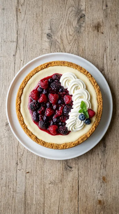 Creamy Classic Cheesecake No Water Bath - cooking process
