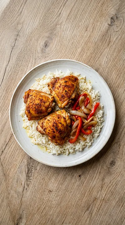 Old Bay Chicken Thighs – Delicious and Simple - cooking process