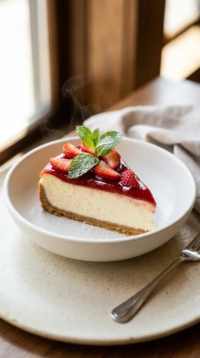 Strawberry Cheesecake – Almost Too Pretty to Eat