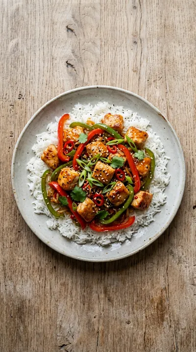 Firecracker Chicken: Quick Spicy Dinner - ingredients preparation