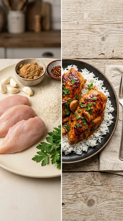 Brown Sugar Garlic Chicken Breasts - ready to serve