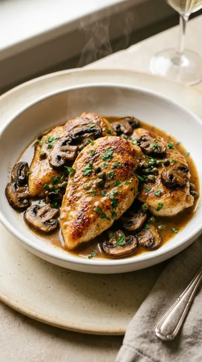 Chicken Marsala with Mushrooms – Classic Recipe