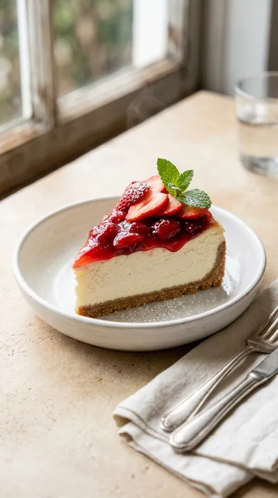 Copycat Cheesecake Factory Strawberry Cheesecake