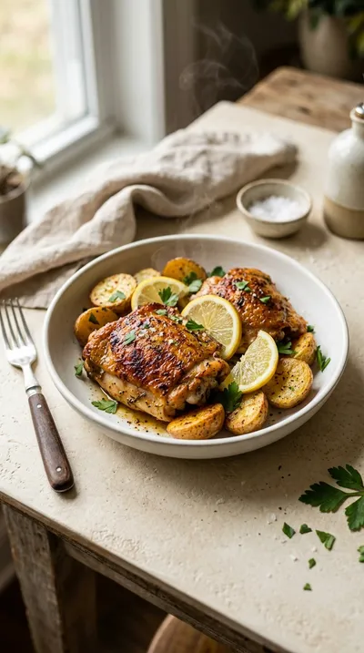 Best Baked Chicken Thighs Recipe