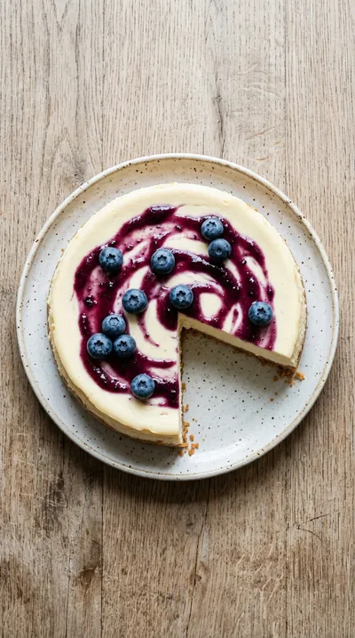 Creamy New York Style Cheesecake - cooking process