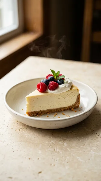 New York Style Cheesecake – Classic Baked Dessert
