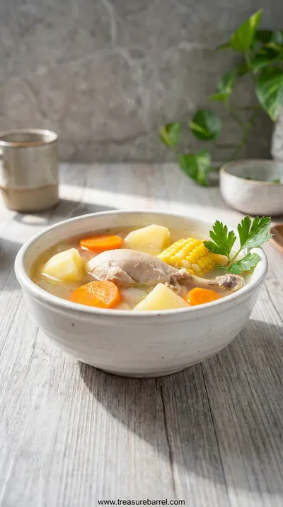 ABC Soup: Healthy Chicken and Vegetable Soup Recipe