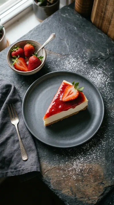 Strawberry Dream Cheesecake Recipe - cooking process