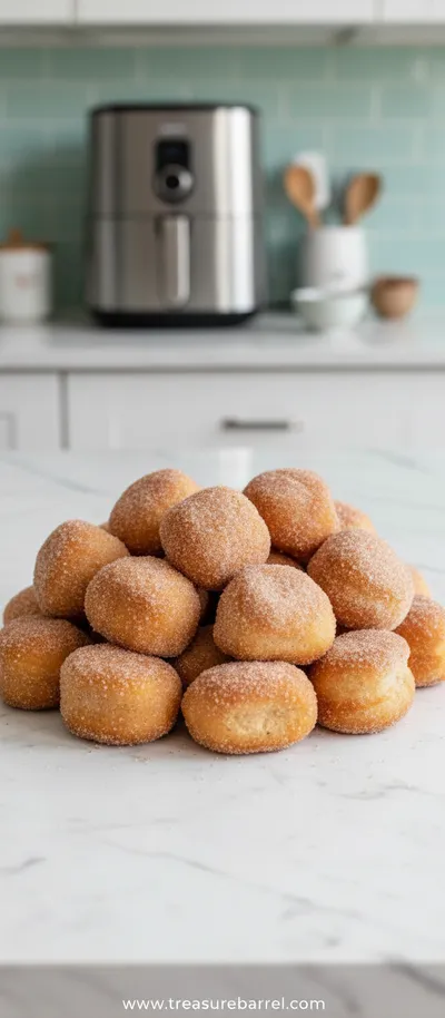 Air Fryer Churro Bites - Fluffy Sweet Treat