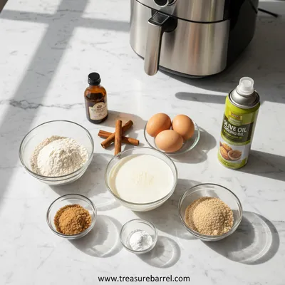Air Fryer Churro Bites – Healthy, Quick Snack - cooking process