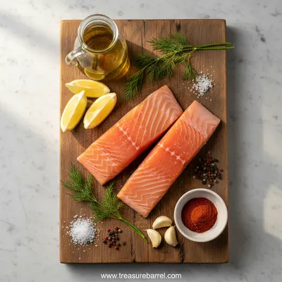 Best Damn Air Fryer Salmon Recipe - cooking process