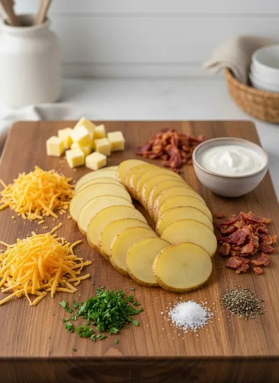 Amish Sunday Savior Casserole - cooking process