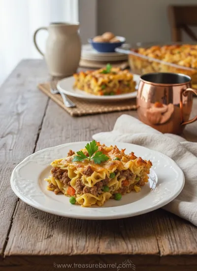 Amish Sunday Savior Casserole - ready to serve