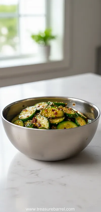 Asian Cucumber Salad – Easy Fresh Recipe