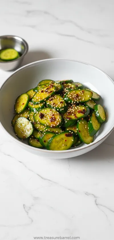 Easy Asian Cucumber Salad Recipe