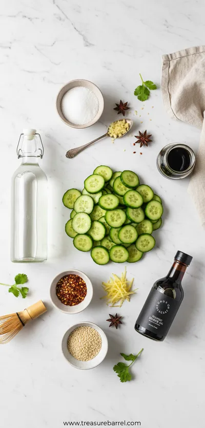 Asian Cucumber Salad – Easy Fresh Recipe - cooking process