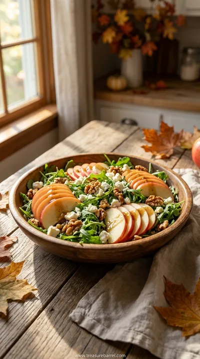 Autumn Harvest Honeycrisp Apple and Feta Salad Recipe