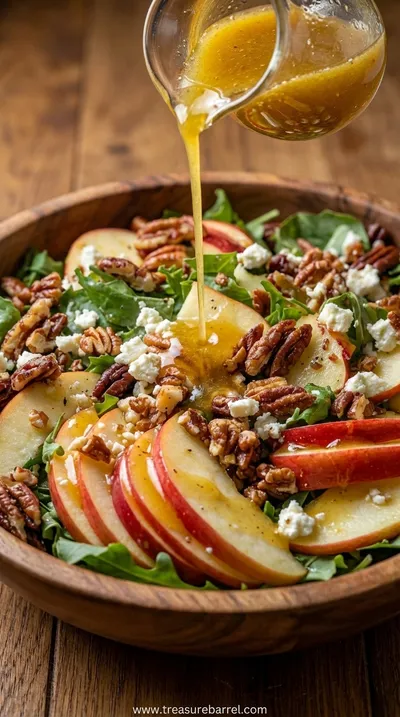 Autumn Harvest Honeycrisp Apple and Feta Salad Recipe - cooking process