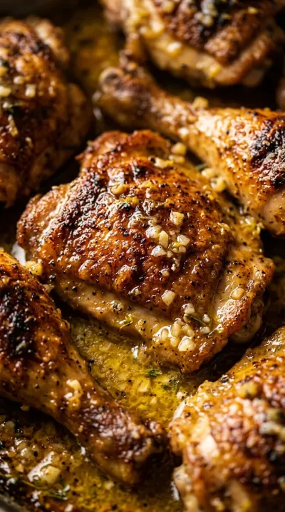 Oven Baked Chicken Thighs – Easy, Juicy & Delicious - ingredients preparation