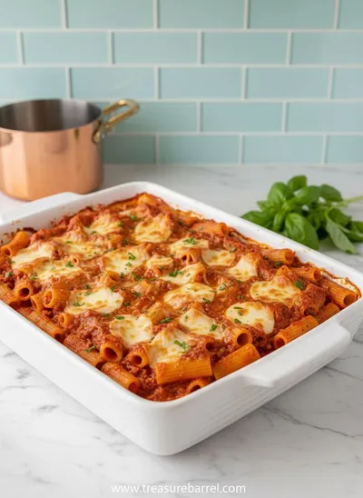 Baked Italian Sunset Pasta