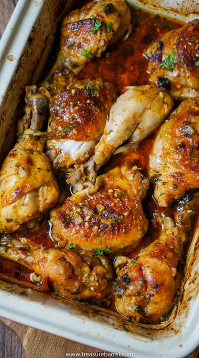 Baked Lemon Butter Chicken Recipe: Easy Dinner Idea - cooking process