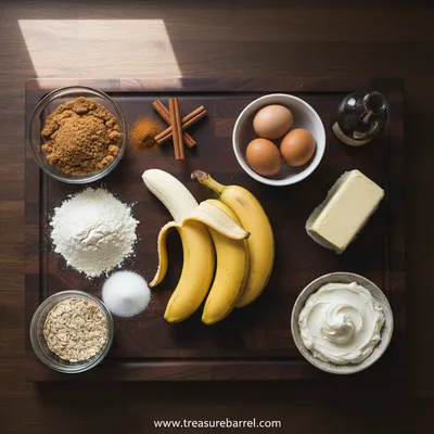 Banana Bread Cinnamon Rolls with Cream Cheese Frosting - cooking process