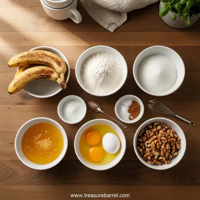 Perfectly Sweet Moist Banana Bread - cooking process