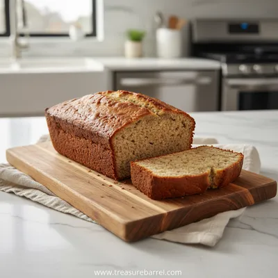 Perfectly Sweet Moist Banana Bread