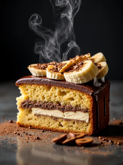 Banana Coffee Cake - Moist and Delicious