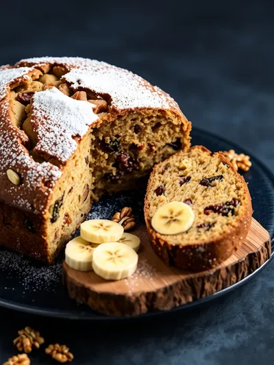 Extreme Banana Nut Bread Recipe - cooking process