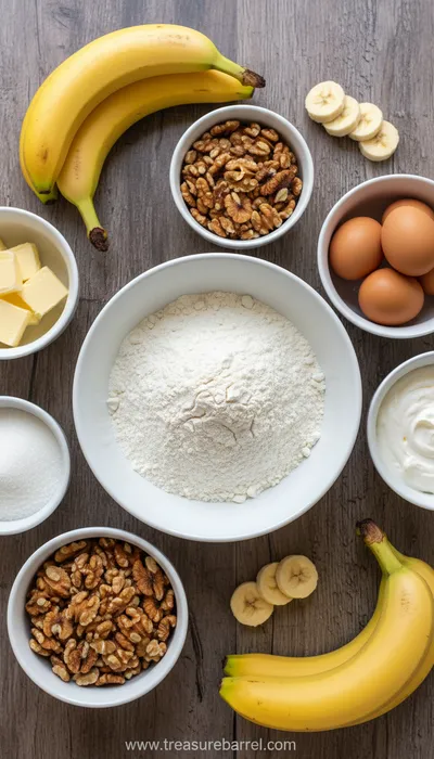 Banana Walnut Cream Cake: Irresistible Recipe - cooking process