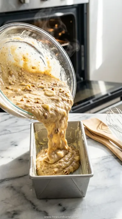The Best Banana Bread Recipe: Easy & Moist - cooking process