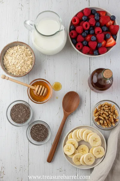 Basic Overnight Oats – Quick Morning Comfort - cooking process