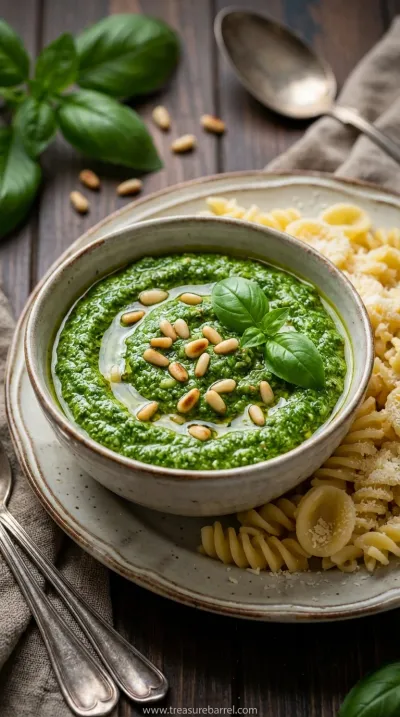 Basil Pesto Recipe: Homemade Herb-Based Classic - ready to serve